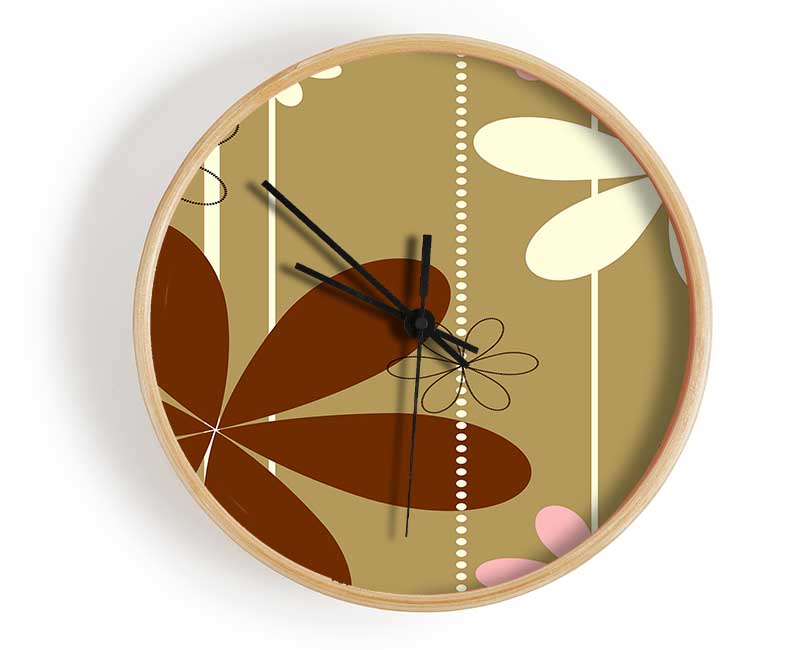 Daisy Chain 1 Clock - Wallart-Direct UK