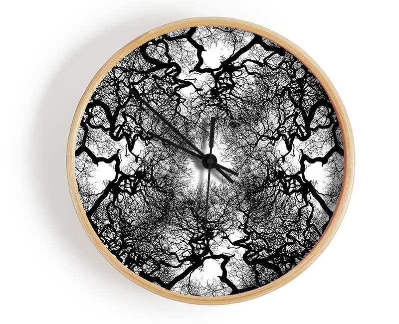 The Suns Shelter Clock - Wallart-Direct UK