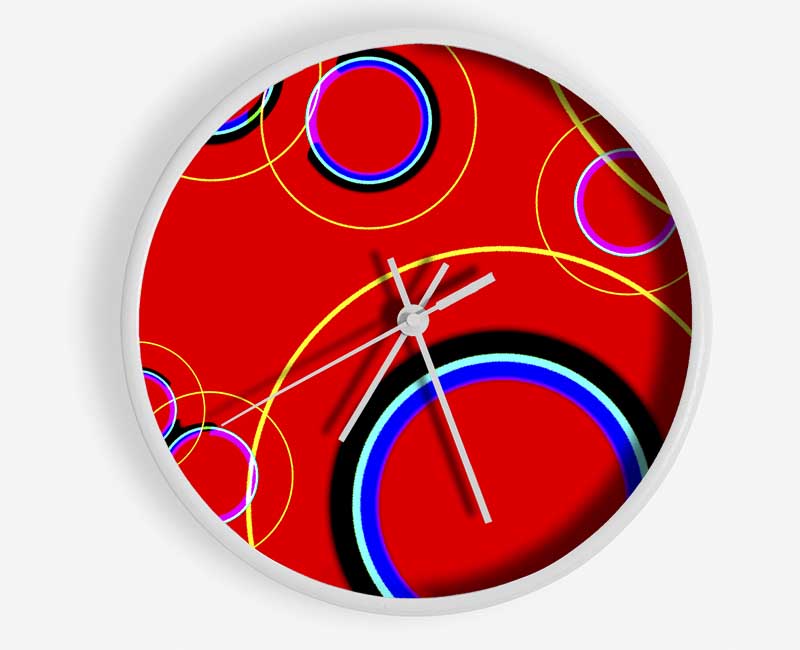 Energy Fields Clock - Wallart-Direct UK