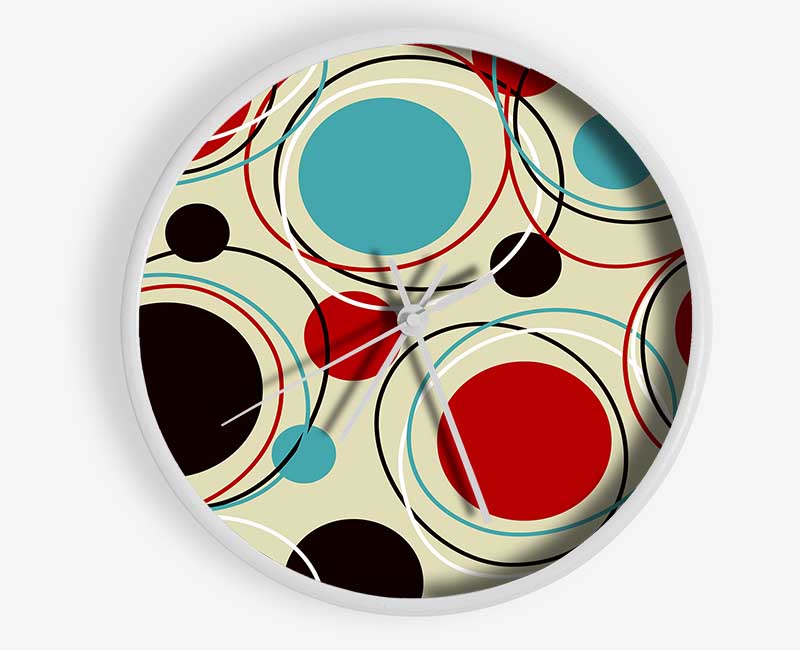 Cyndrical Mayhem Clock - Wallart-Direct UK