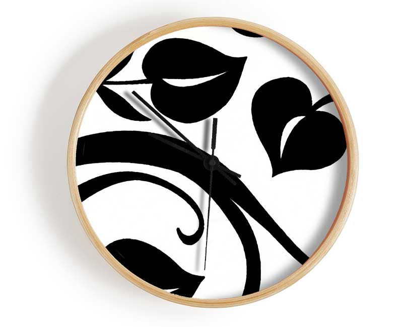 Embodiment Of Perfection Black Clock - Wallart-Direct UK