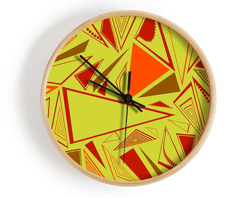 Shards Clock - Wallart-Direct UK