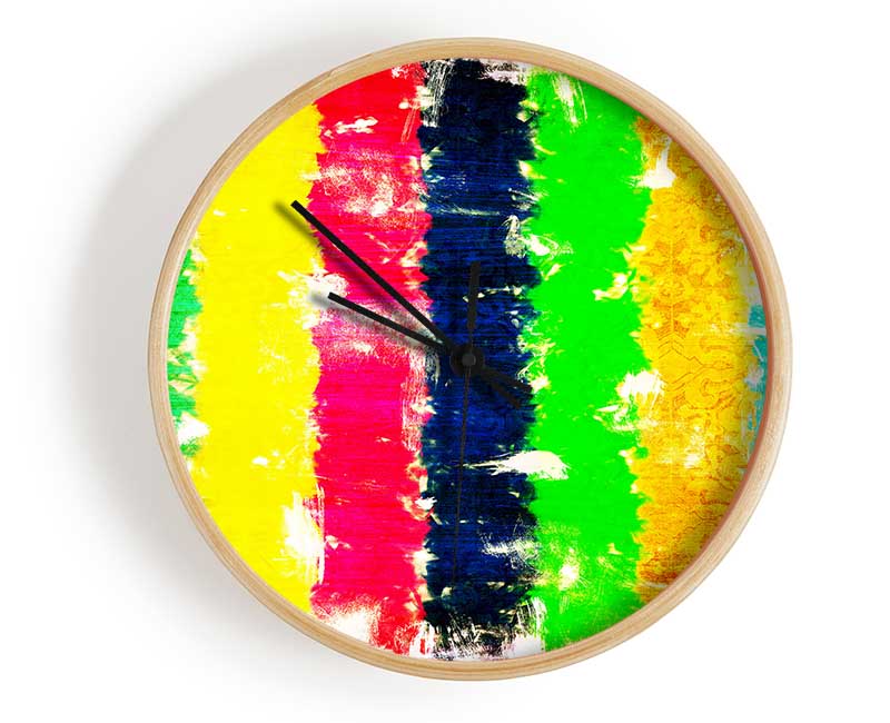 Crayon Delight Clock - Wallart-Direct UK