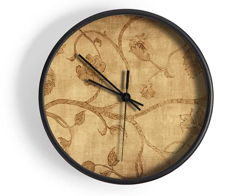 The Vine Clock - Wallart-Direct UK