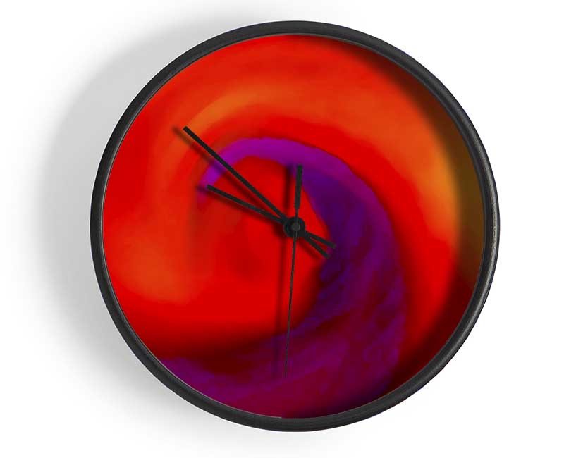 Whirlwind Of Colours Clock - Wallart-Direct UK