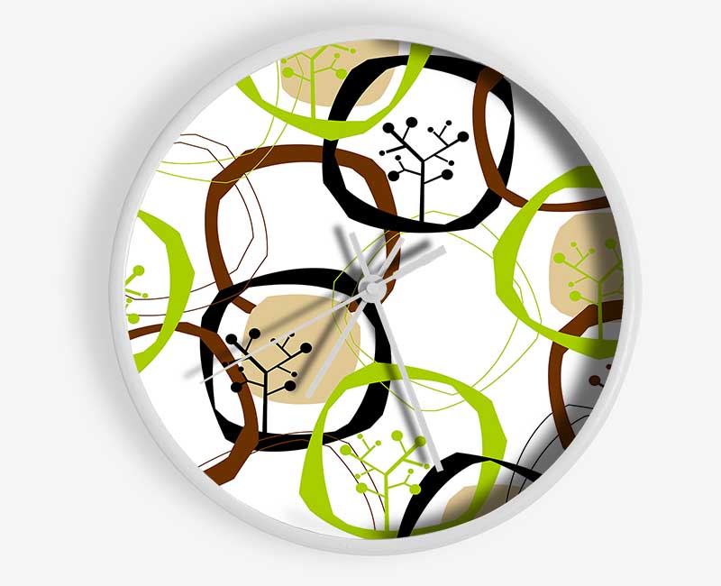 Circumference Of The Root Clock - Wallart-Direct UK