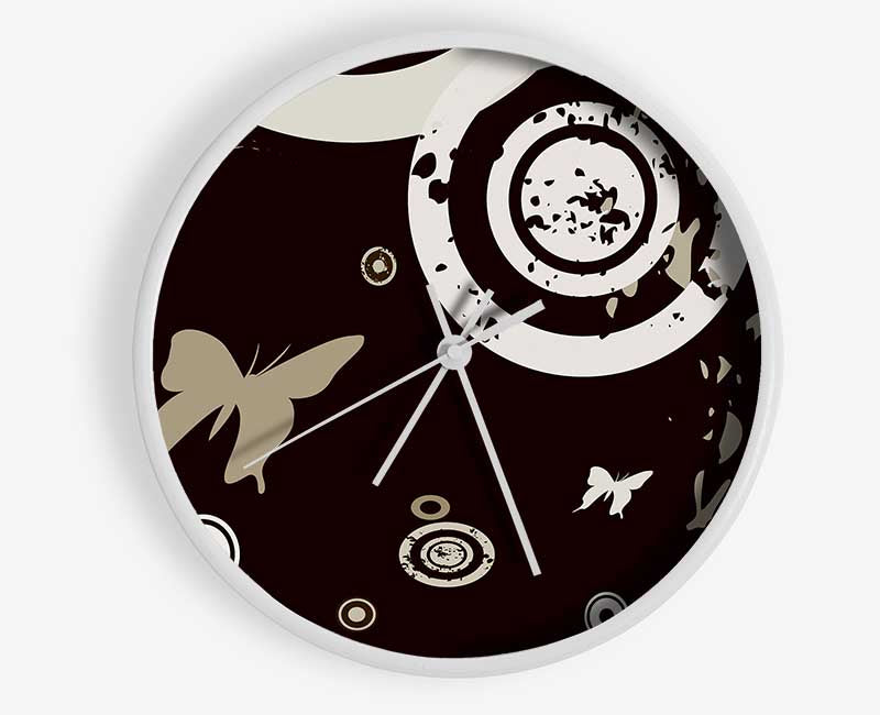 Butterfly Dream Clock - Wallart-Direct UK