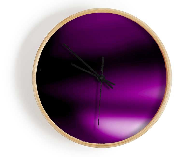 Time-Line Purple Clock - Wallart-Direct UK