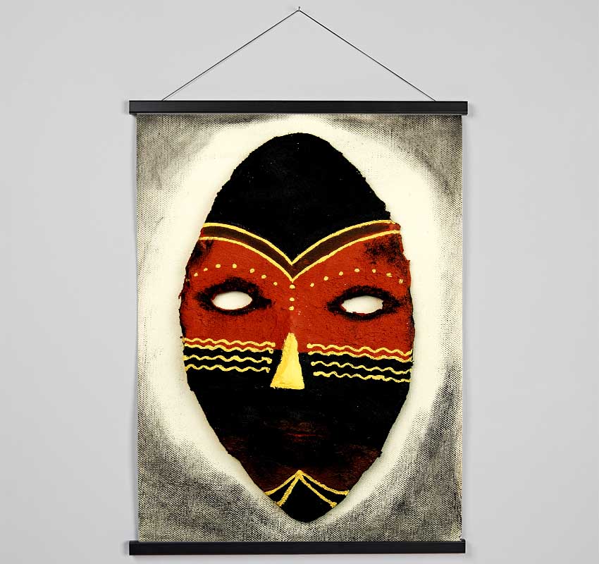 Tribal Mask Hanging Poster - Wallart-Direct UK