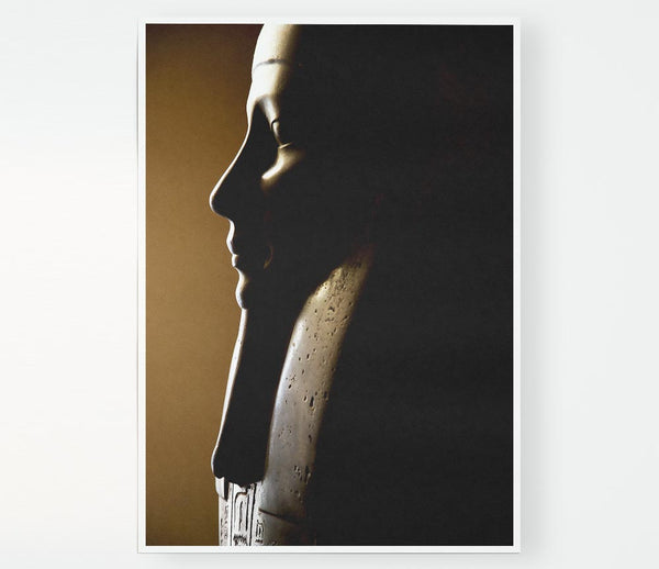 Egyptian Pharaoh Print Poster Wall Art