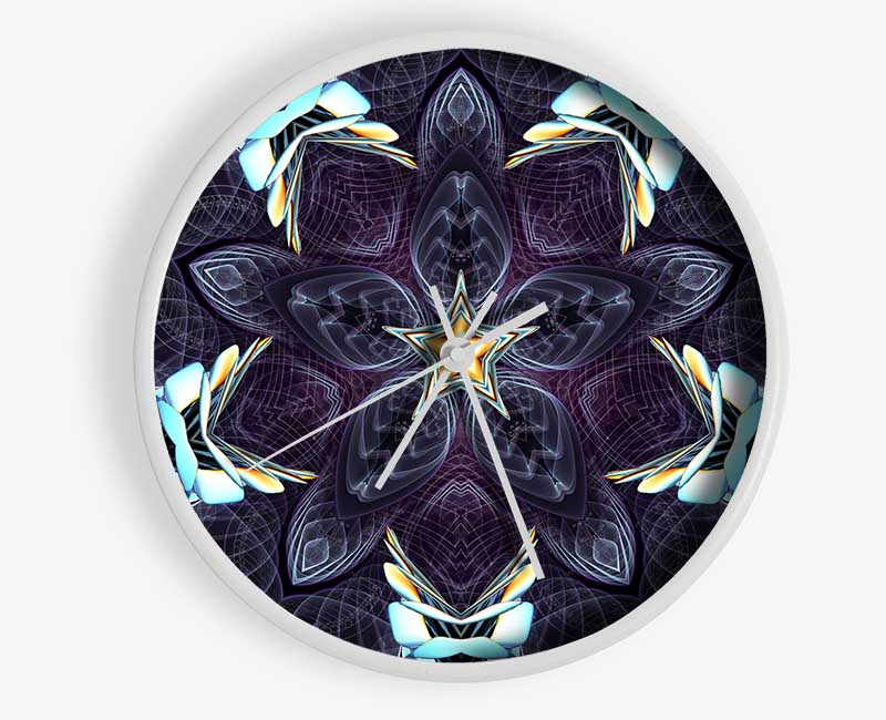 Sacred Geometry Clock - Wallart-Direct UK