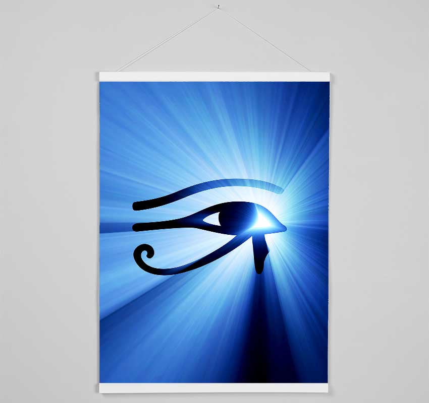 Egyptian Eye Of Power Hanging Poster - Wallart-Direct UK