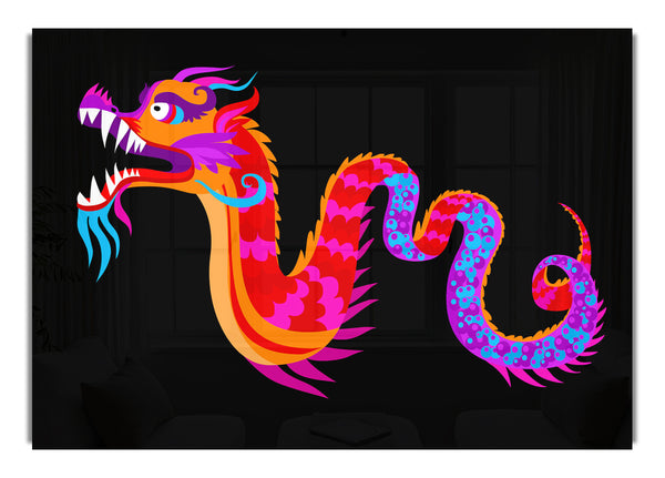 Japanese Rainbow Dragon Ethnic