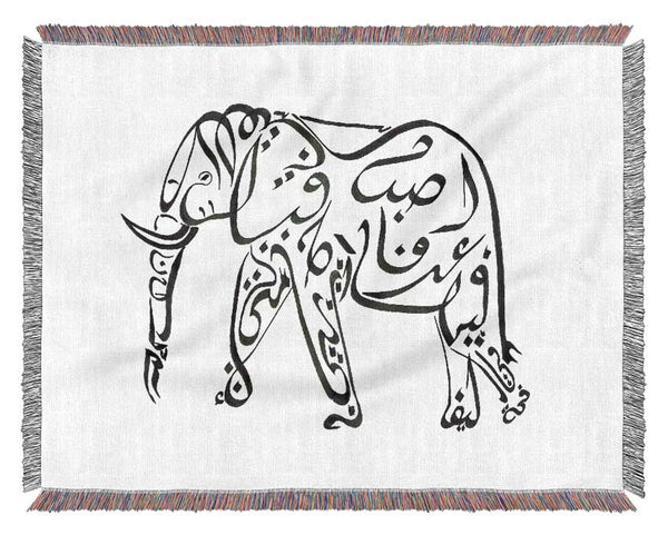 Groucho Marx Elephant Woven Blanket