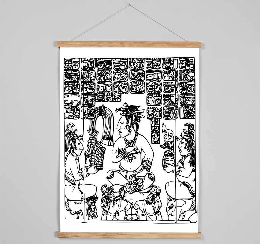 Japanese Wisdom Hanging Poster - Wallart-Direct UK