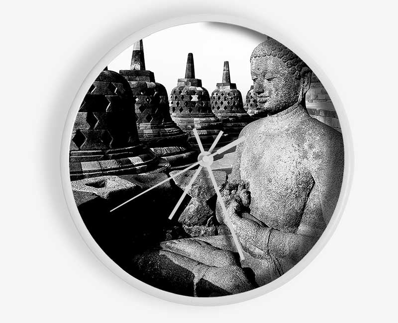 Peaceful Buddha Home Clock - Wallart-Direct UK