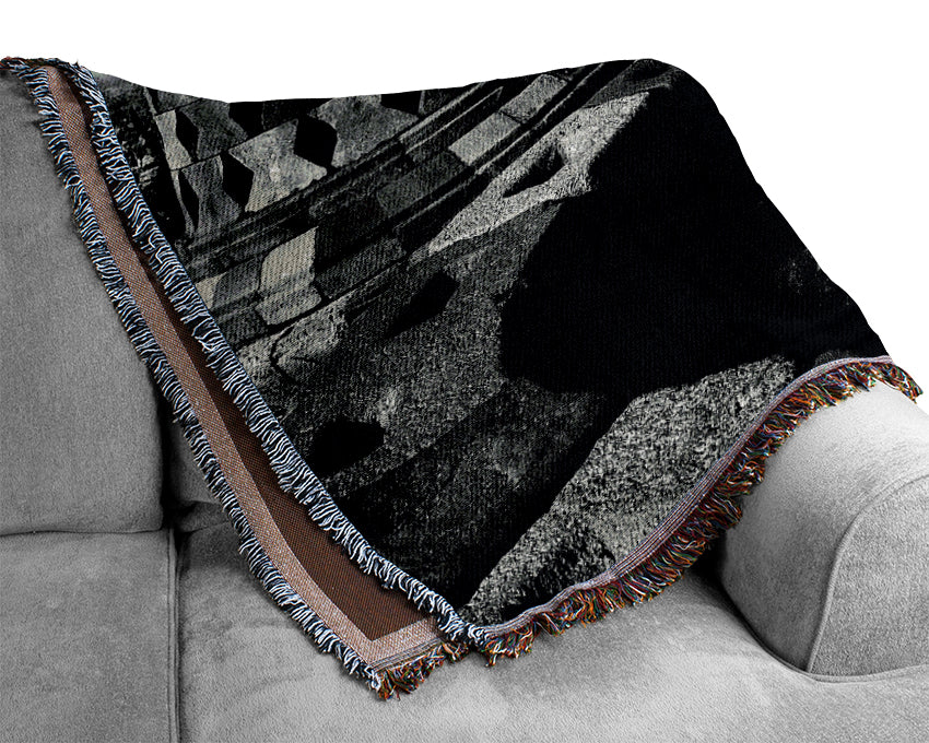 Peaceful Buddha Home Woven Blanket