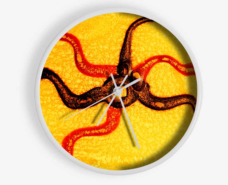 Rays Of The Sun Clock - Wallart-Direct UK