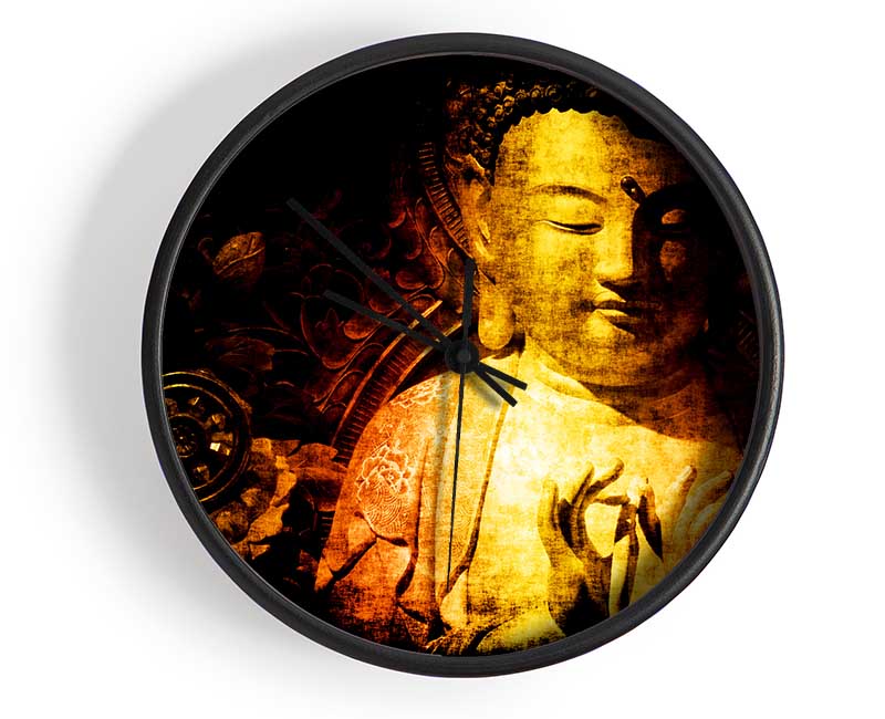 Buddha Meditating Clock - Wallart-Direct UK