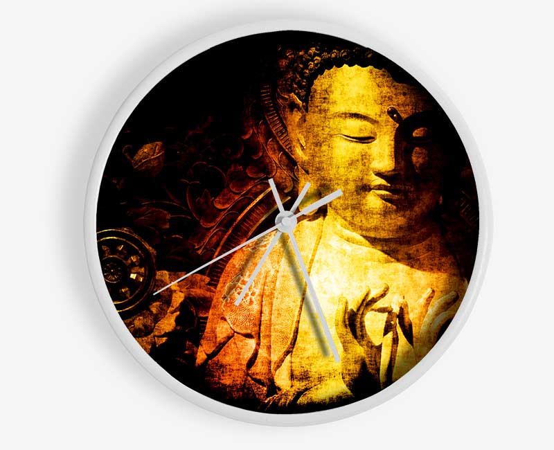 Buddha Meditating Clock - Wallart-Direct UK