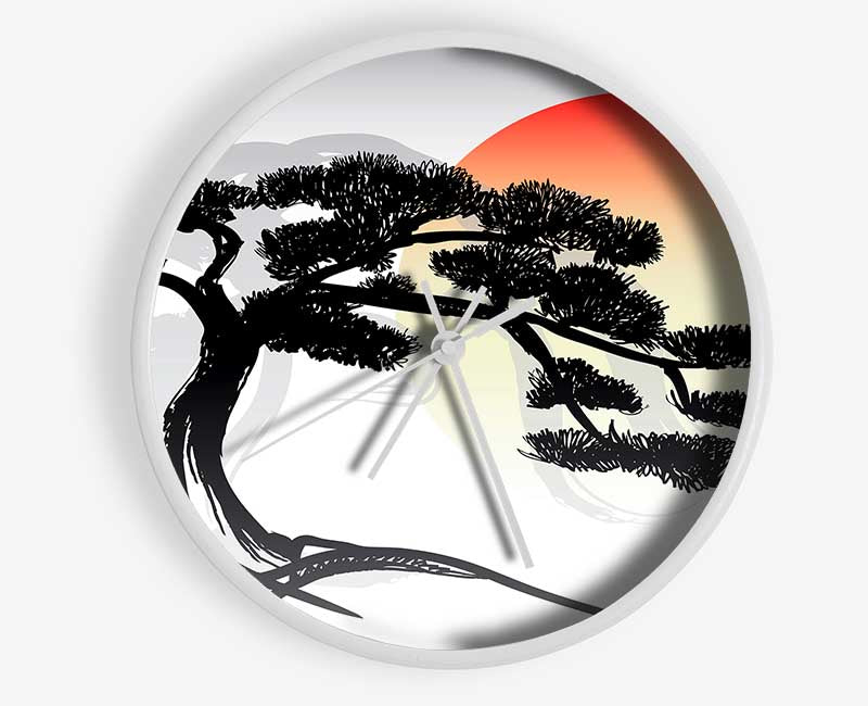 Bonsai Tree Clock - Wallart-Direct UK