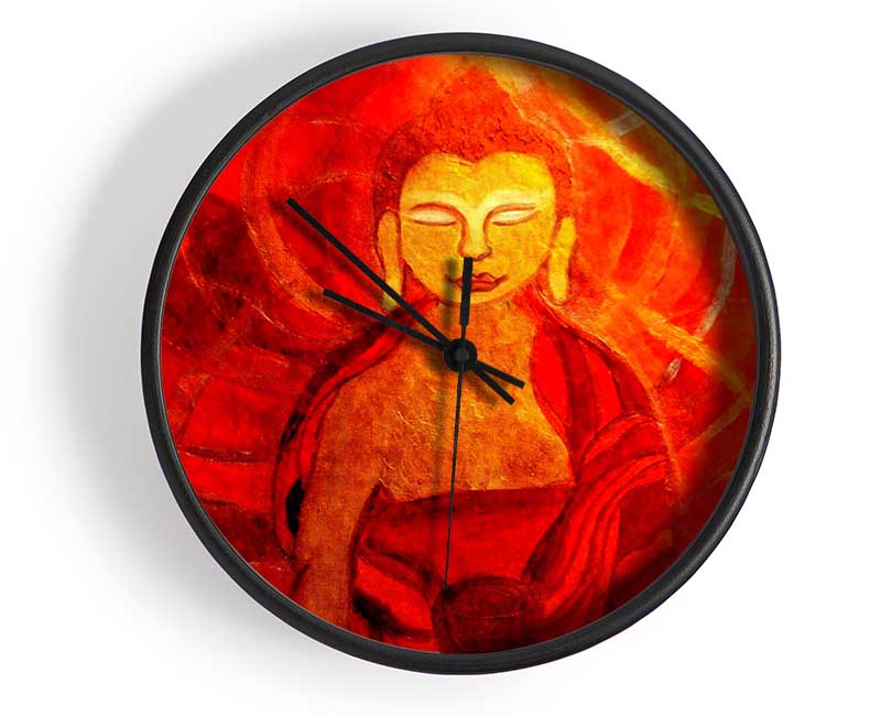 Buddha Beautiful Buddhism Clock - Wallart-Direct UK