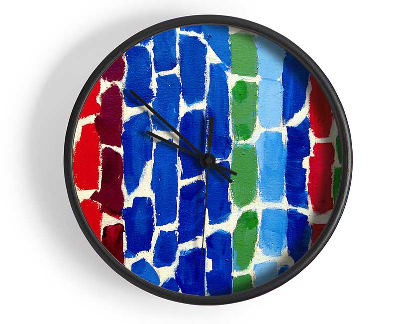 Rainbow Clock - Wallart-Direct UK