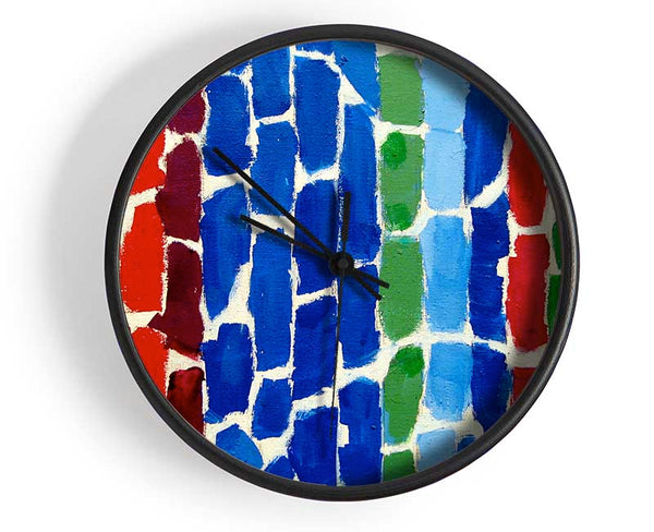 Rainbow Clock - Wallart-Direct UK