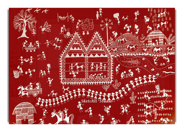 Warli Tribal Village Celebrations