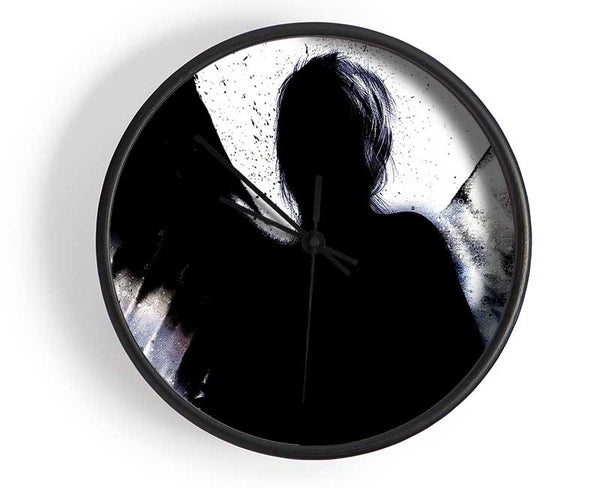 Angel Shadow Clock - Wallart-Direct UK