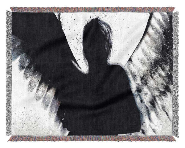 Angel Shadow Woven Blanket