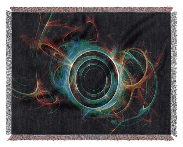 Sacred Geometry 2 Woven Blanket