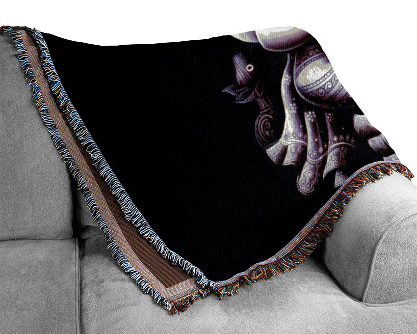 Hindu Ganesh Woven Blanket