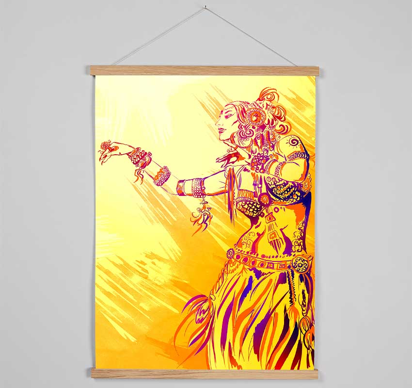 Tribal Fusion Yanarada Hanging Poster - Wallart-Direct UK