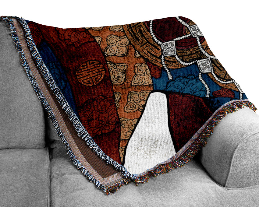 Arttibetan Thangka Woven Blanket