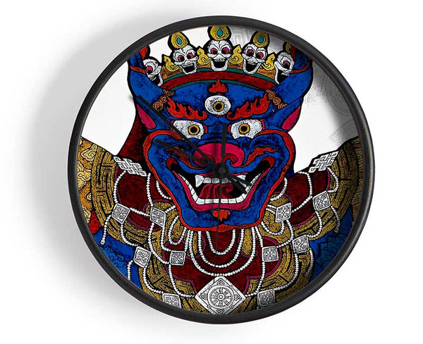 Arttibetan Thangka Clock - Wallart-Direct UK