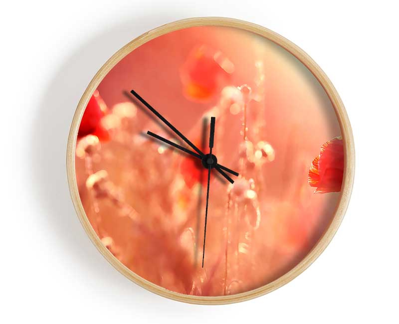 Summer Light Clock - Wallart-Direct UK