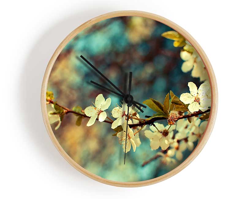 Beautiful Spring Day Clock - Wallart-Direct UK