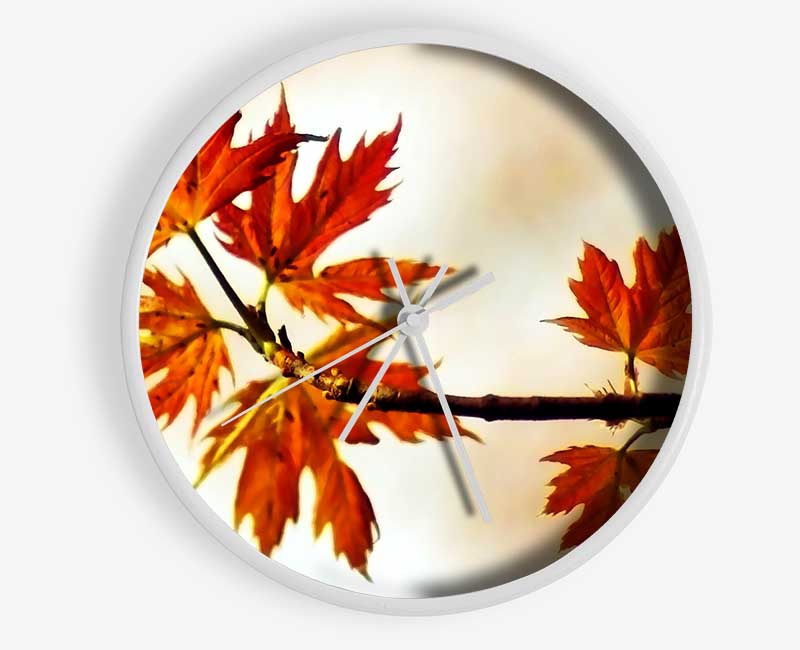 See You In Spring Clock - Wallart-Direct UK