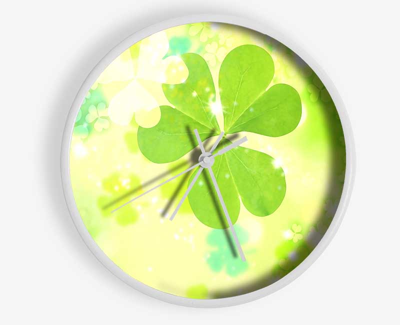 Magic Clover Clock - Wallart-Direct UK