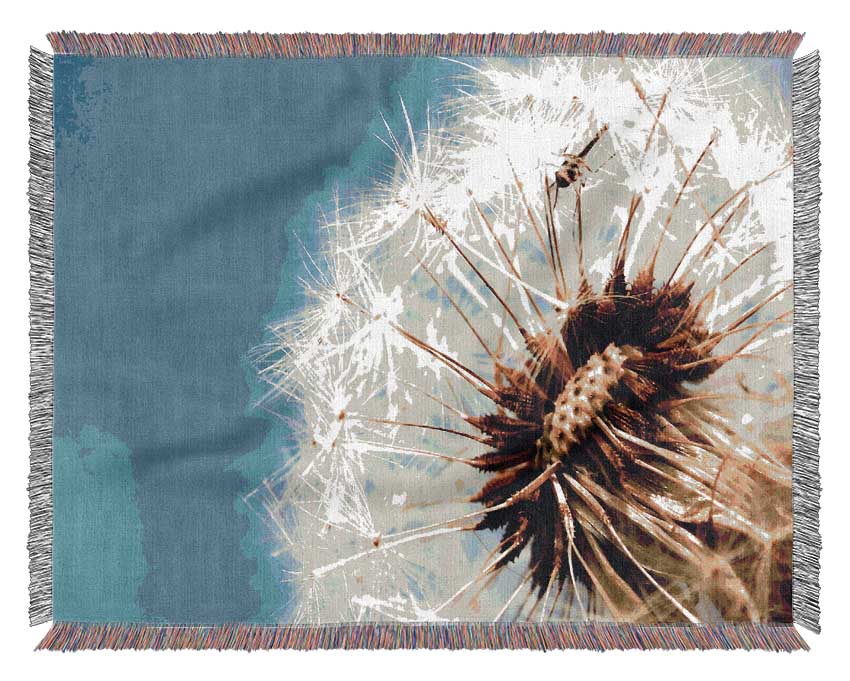 Dandelion Skies Woven Blanket