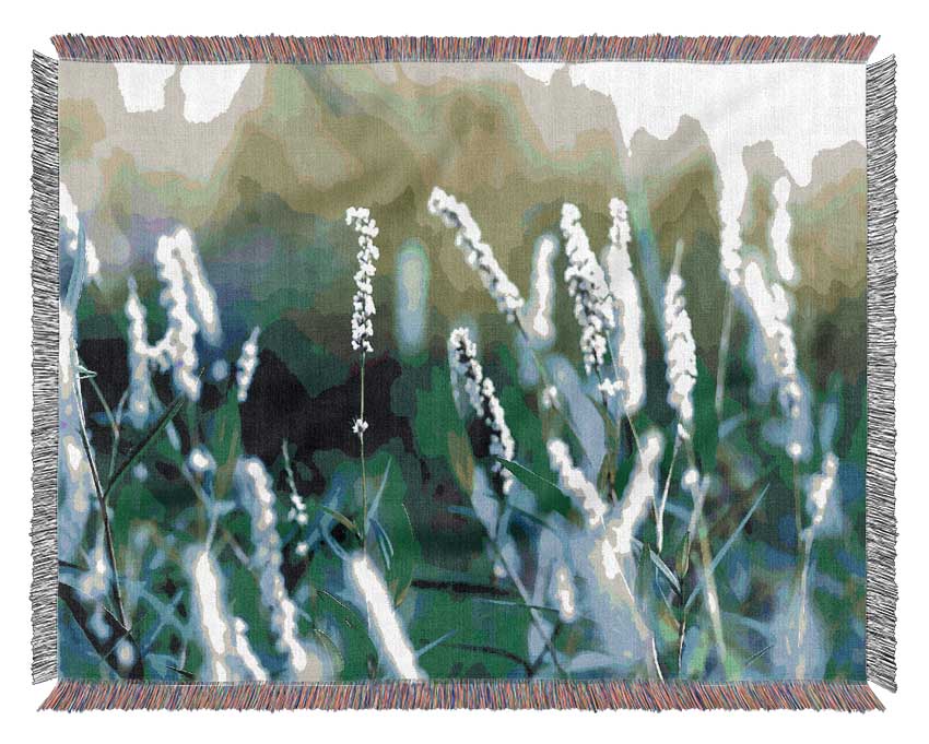 Bush Flowers Woven Blanket