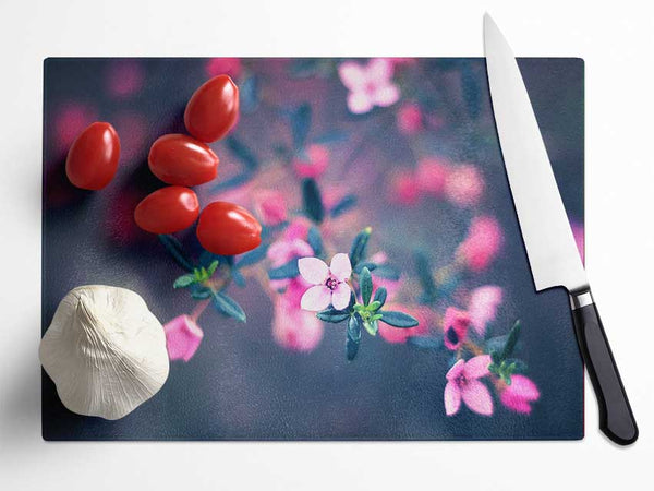 Four Petals Glass Chopping Board