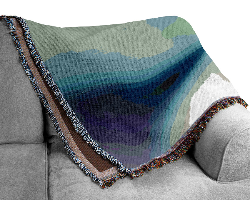 Dreamy Flower Woven Blanket