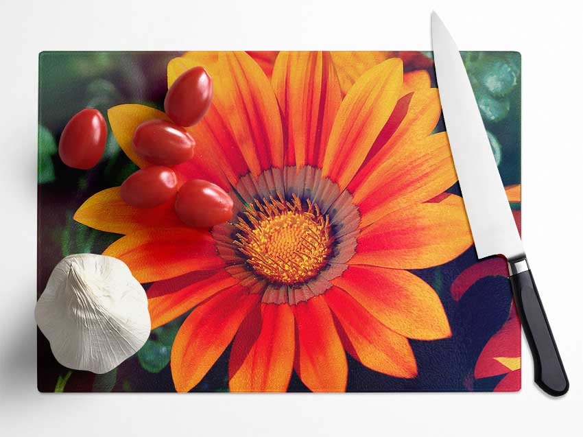 Spring Lover Glass Chopping Board