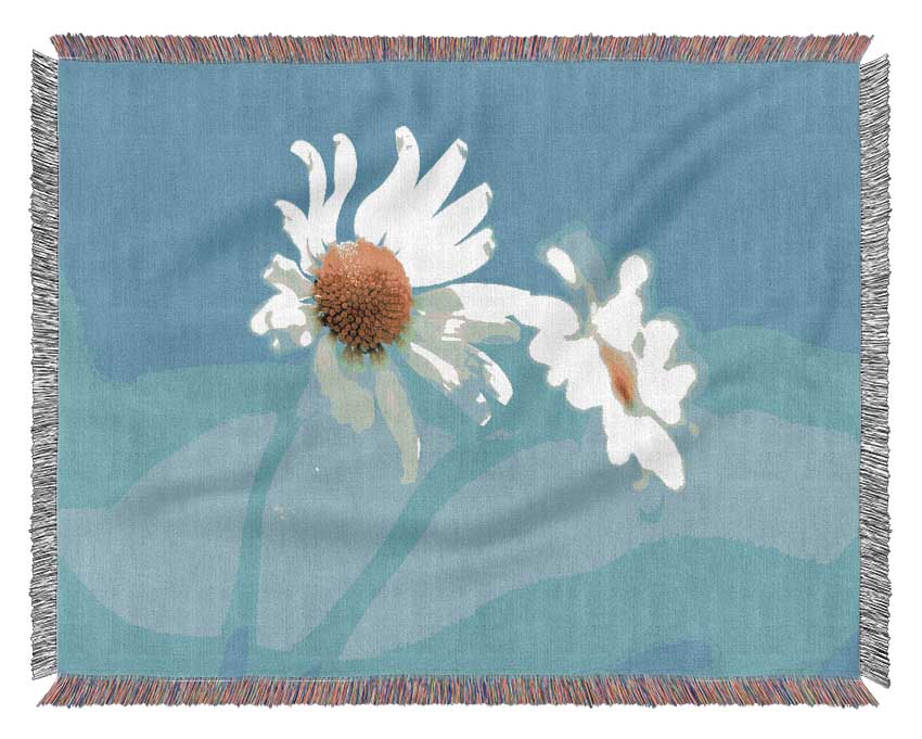 Duo Daisy Skies Woven Blanket