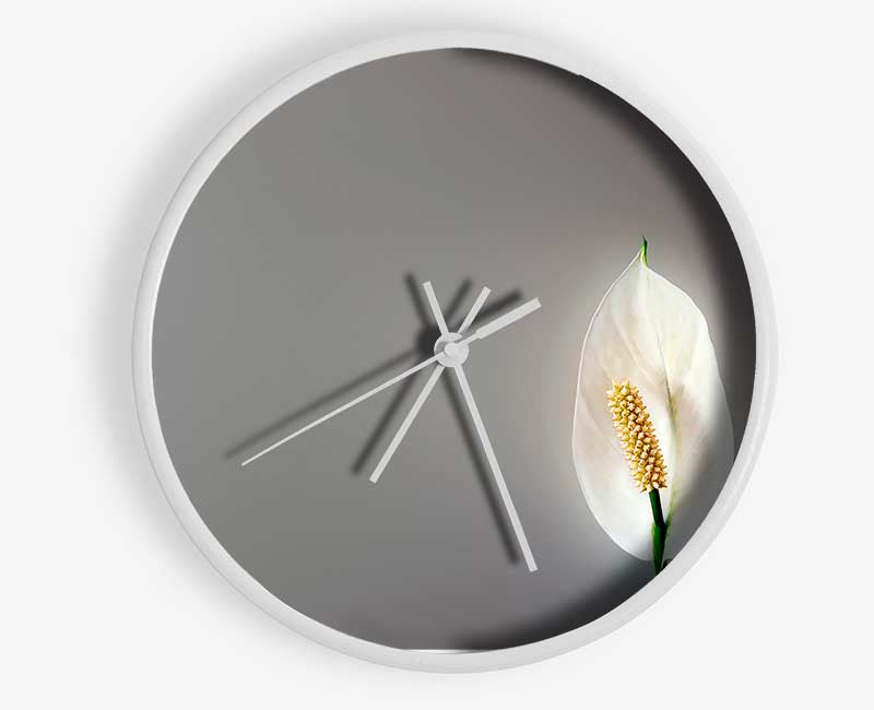 White Lily Heaven Clock - Wallart-Direct UK