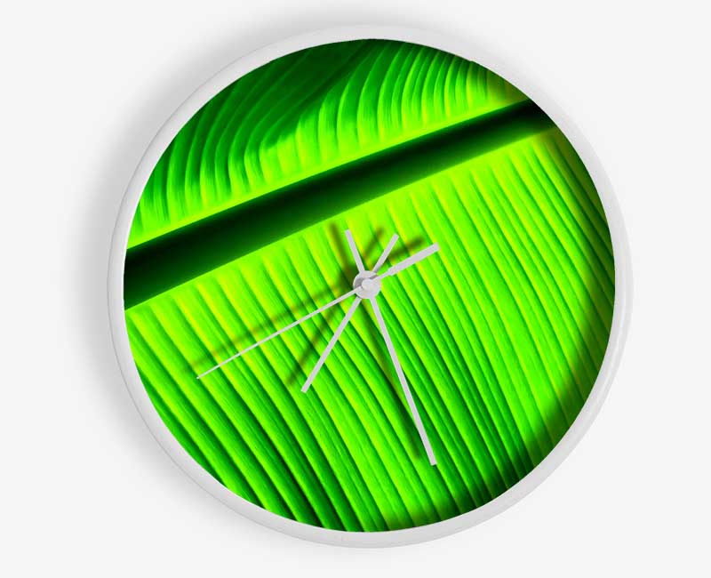 Light Of The Green Leaf Clock - Wallart-Direct UK