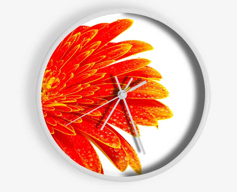 Lava Petals Clock - Wallart-Direct UK