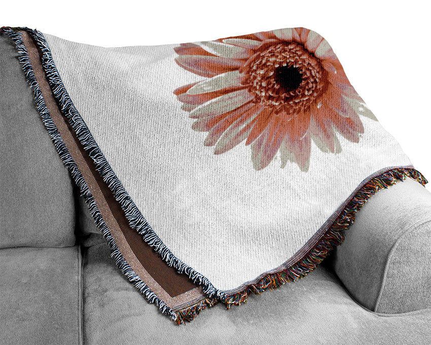 Gerbera Colours Woven Blanket